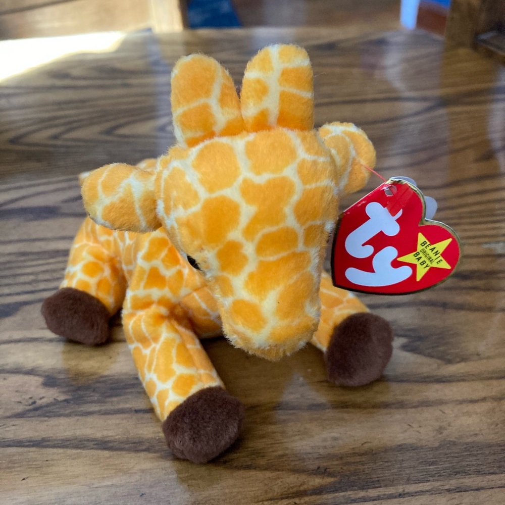 RARE! Ty Twigs Beanie Baby with tag & tush errors